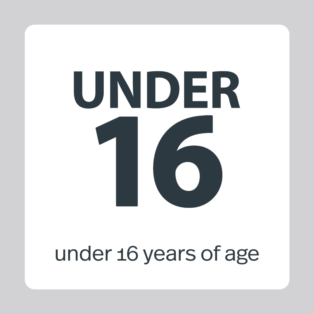 under 16