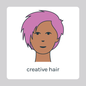 creative hair