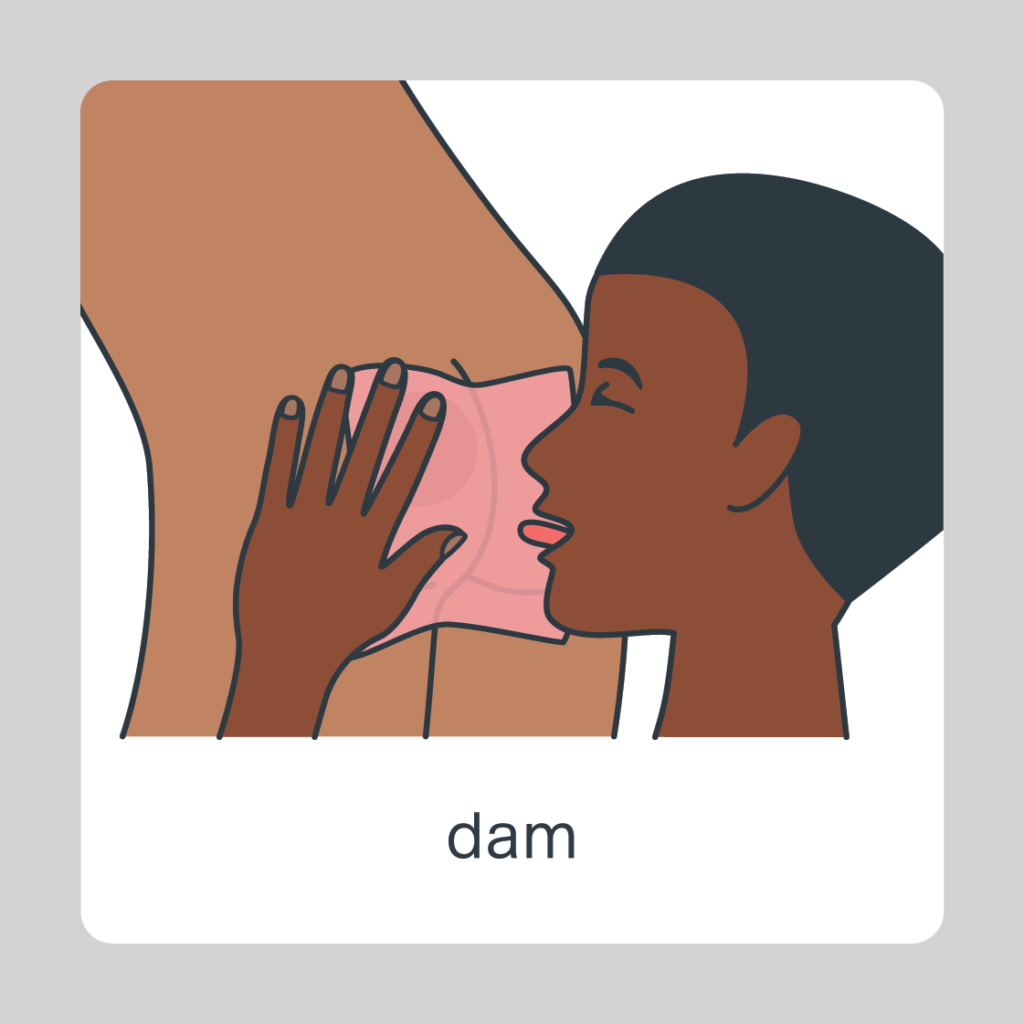 dental dam anal
