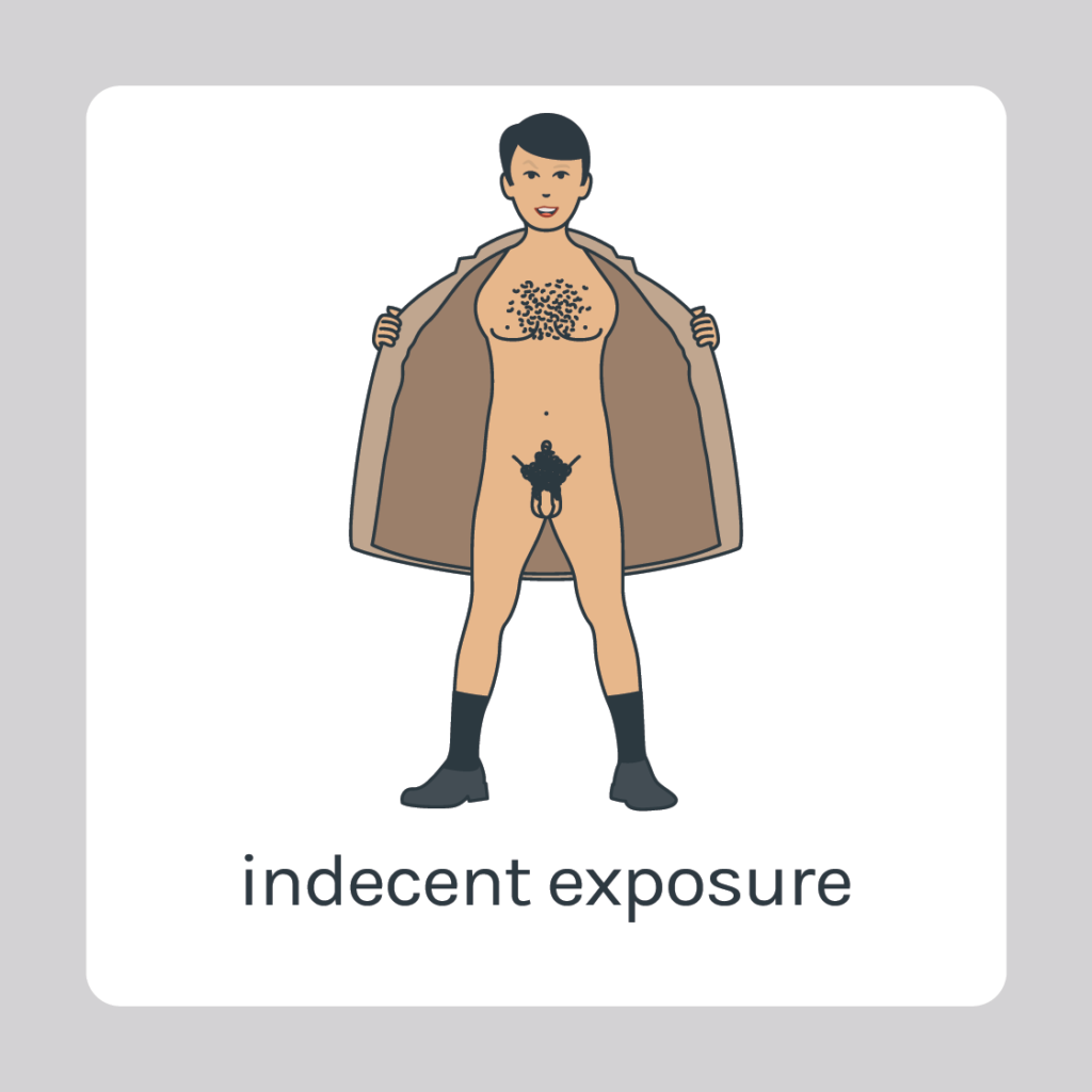 indecent exposure