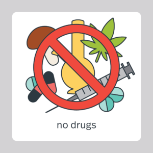 no drugs