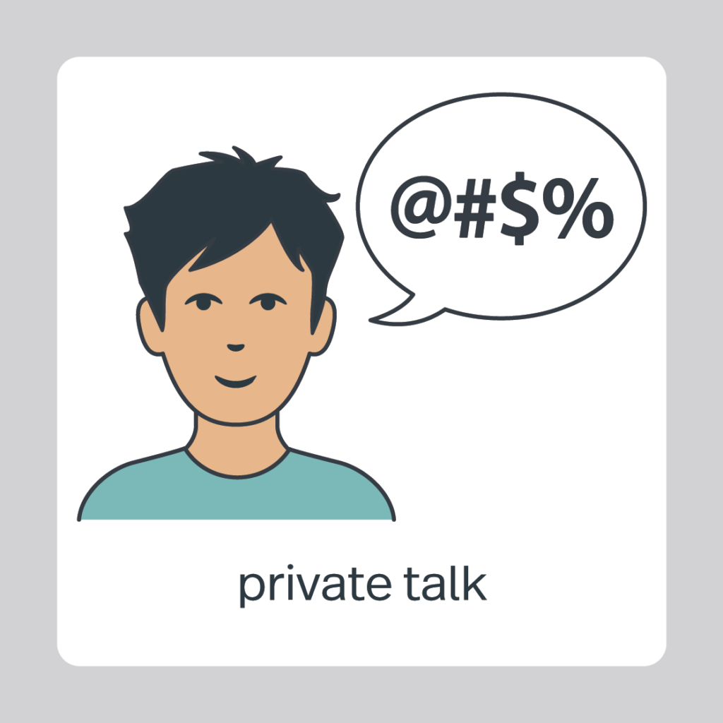 private talk