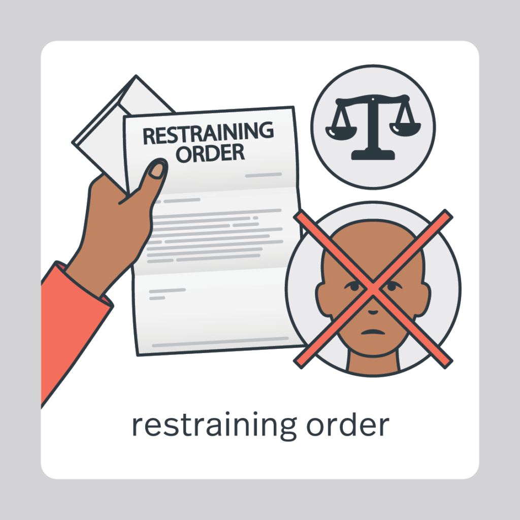 restraining order