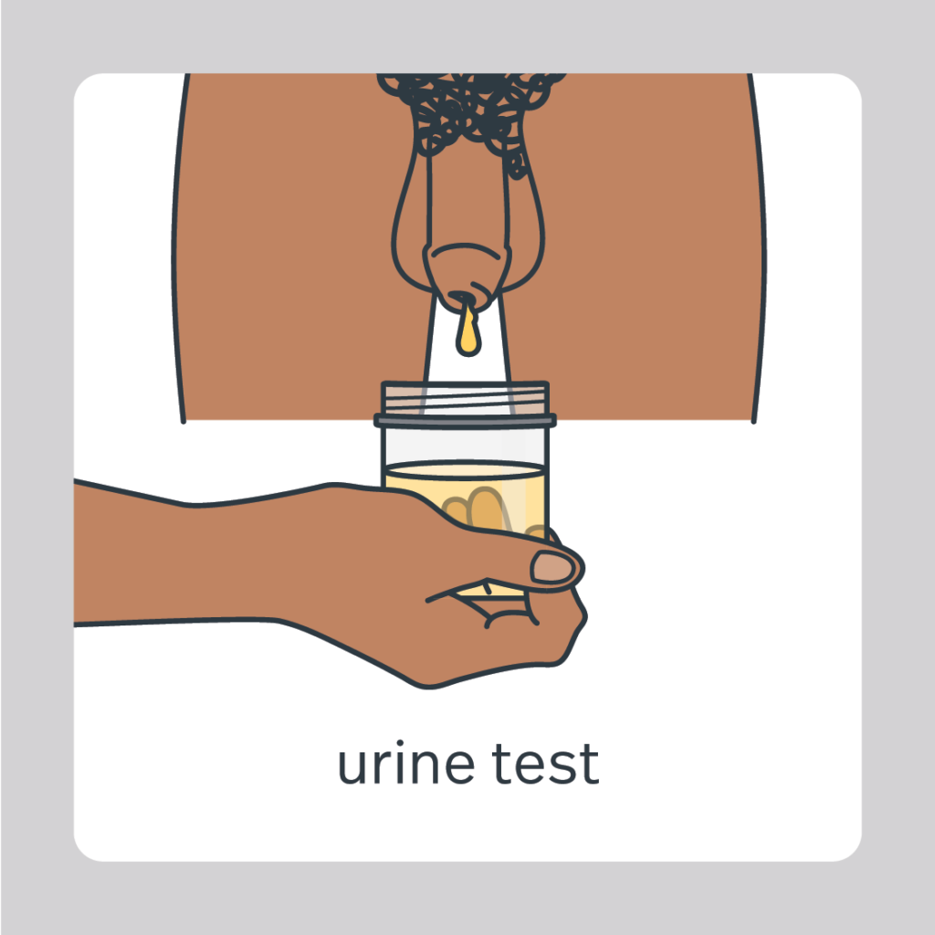 urine test male
